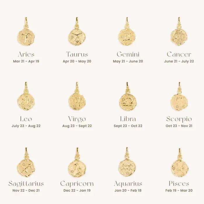 Collier Classique en Acier Inoxydable 12 Constellations