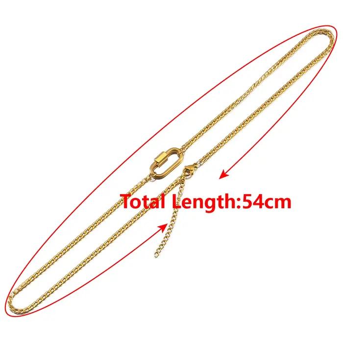 Collier Semi-fini en acier inoxydable