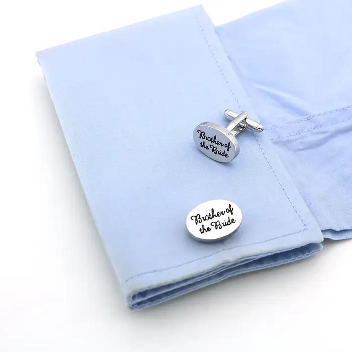 Elassortir-lèvent de manchette de mariage pour hommes