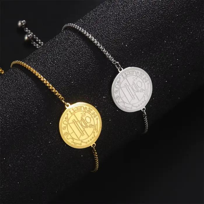 EUEAVAN Bracelet porte-bonheur vintage de protection contre la misère
