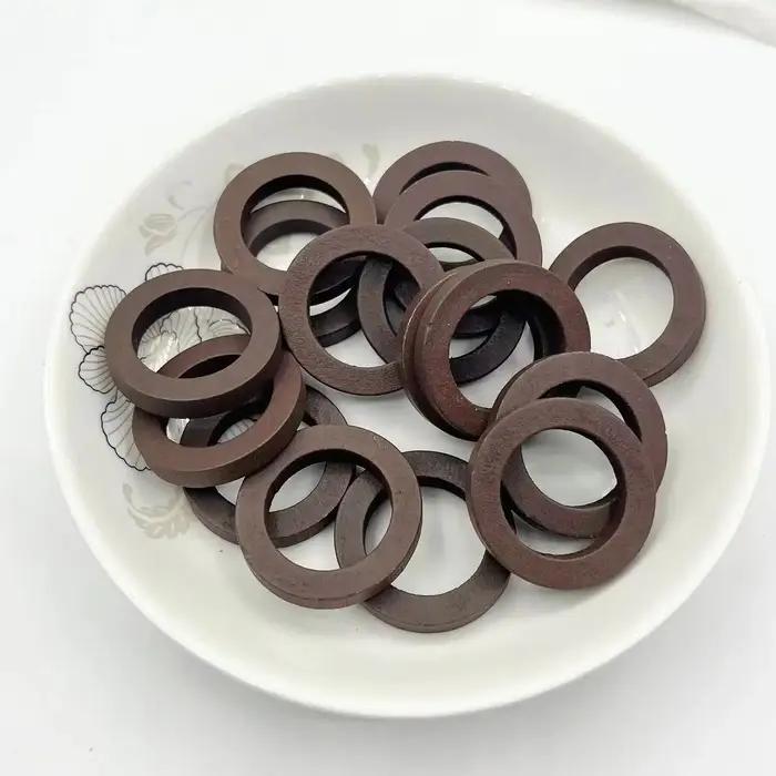 Connecteurs d'accessoires de bijoux à bricoler soi-même, anneau en bois pour la fabrication de colliers et de boucles d'oreilles, 100 pièces/lot