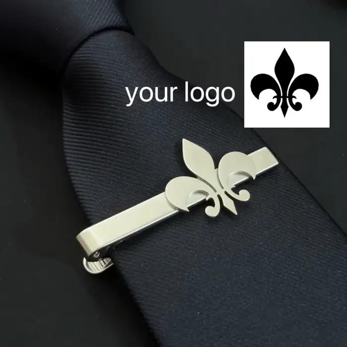 Accessoires de costume personnalisés pour hommes, motifs sur mesure, pinces à cravate, bijoux de mar