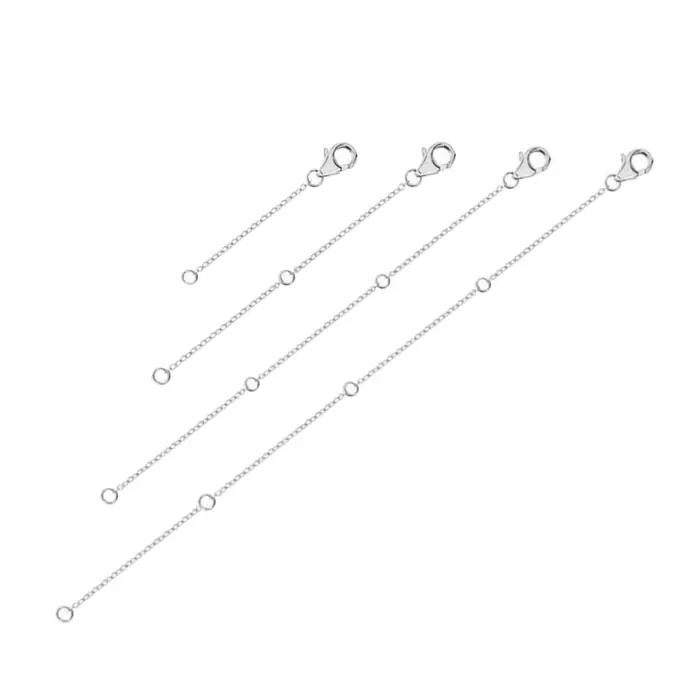 Chaîne d'extension en alliage pour bijoux personnalisation et adaptation de longueur pour femmes occasions spéciales
