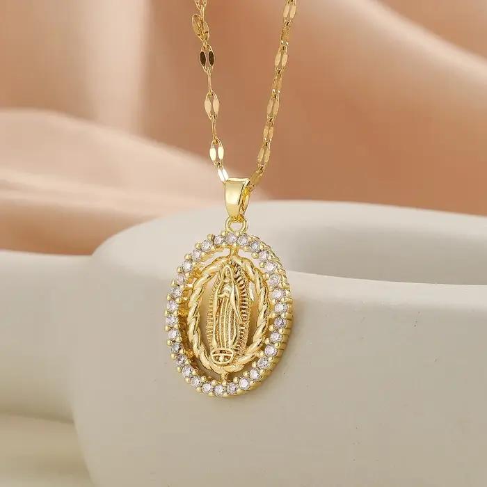 Nouveau Design de collier en Zircon coloré personnalisé