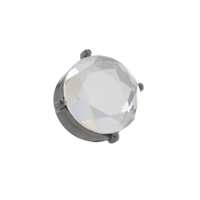 Lèvent de manchette ronds en cristal pour hommes