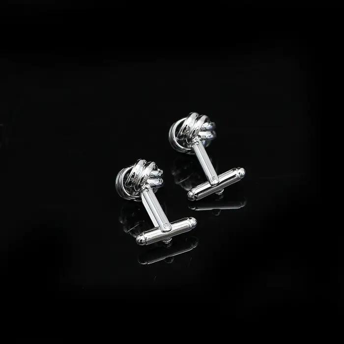 Boutons de manchette boule ronde pour hommes