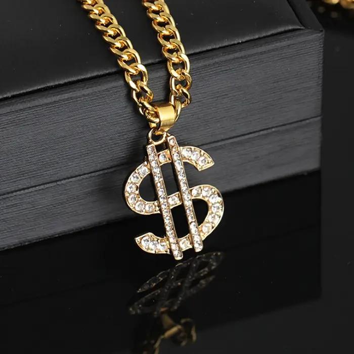 Collier Hip Hop pour hommes et femmes