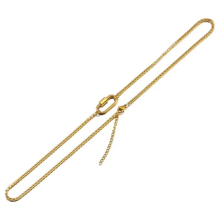 Collier Semi-fini en acier inoxydable