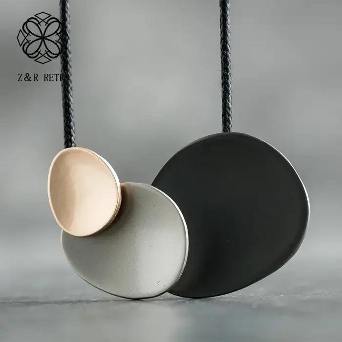 Collier long bohème avec chaîne de suspension vintage fait à la main pour femmes, cadeau d'anniversaire, bijou pour occasions spéciales