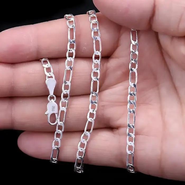 Collier en or 18 carats de qualité supérieure pour femmes et hommes