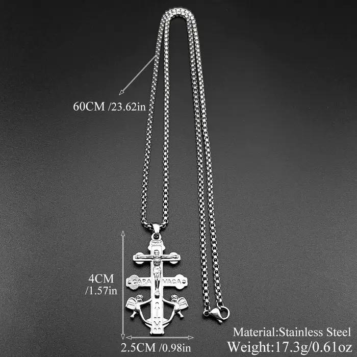 Collier avec pendentif en forme d'ange de chérubin
