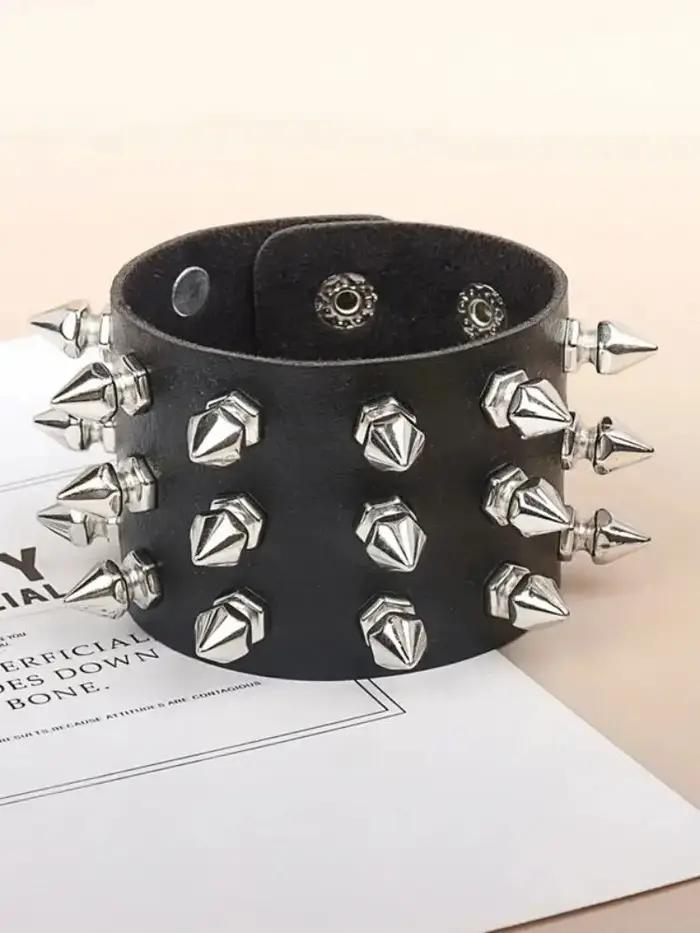 Nouveau Bracelet Punk pour hommes et femmes
