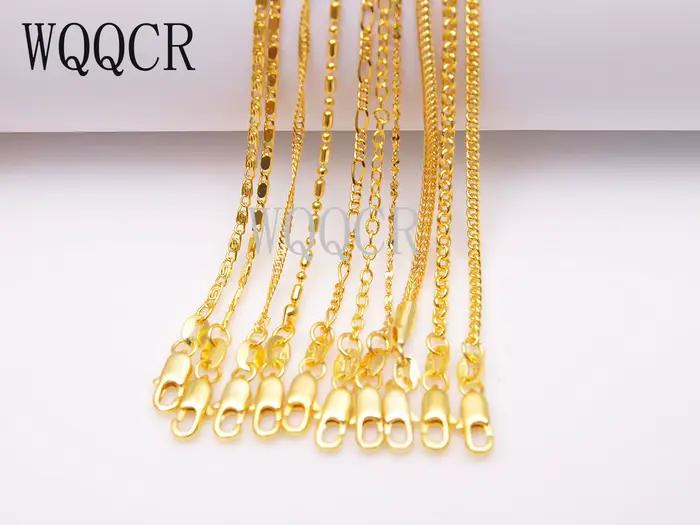 Collier rempli d'or 18 carats, bijoux mixtes, pendentif JOPendant, 16-30 amaran, vente en gros, 10 pièces