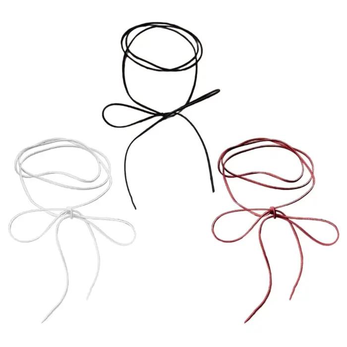 Collier ras du cou Torques plaqué pistolet noir rouge or jaune clair pour femmes polyvalent occasions spéciales et quotidienne