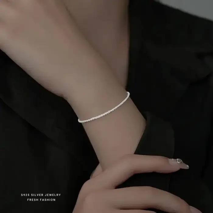Collier en argent Sterling S925 authentique
