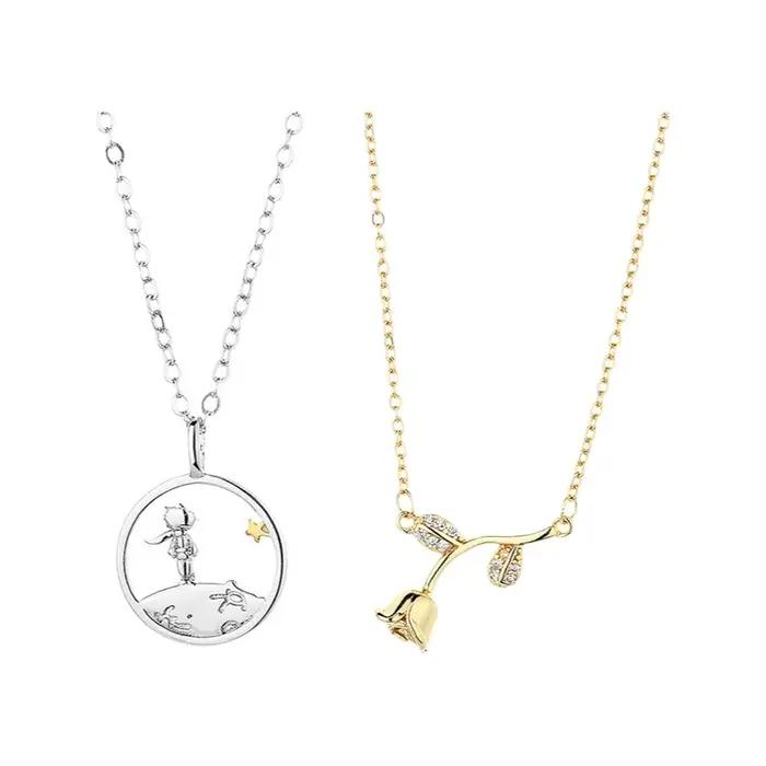 Ensemble de colliers pour couple