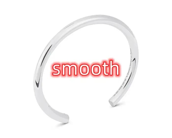 Bracelet homme en argent sterling 925 brossé/doré, bijou élégant et luxueux, plaqué or 18 carats, un cadeau parfait pour elle.