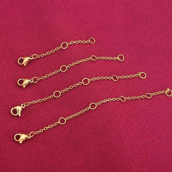 Rallonge en acier inoxydable JOFor pour collier et bracelet