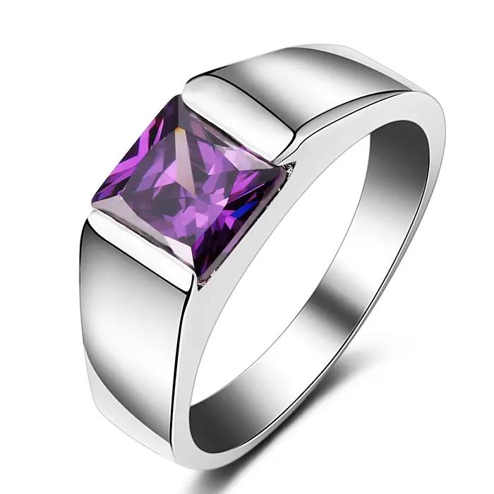 Bague homme faite à la main en argent Sterling 925