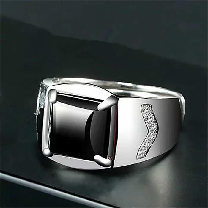 Bague en argent carillon 925 pour homme