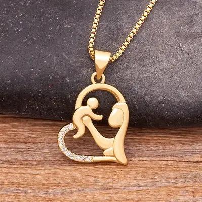 Nidin – collier avec pendentif en cristal incrusté, lettre «maman», cadeau d'anniversaire pour mère,