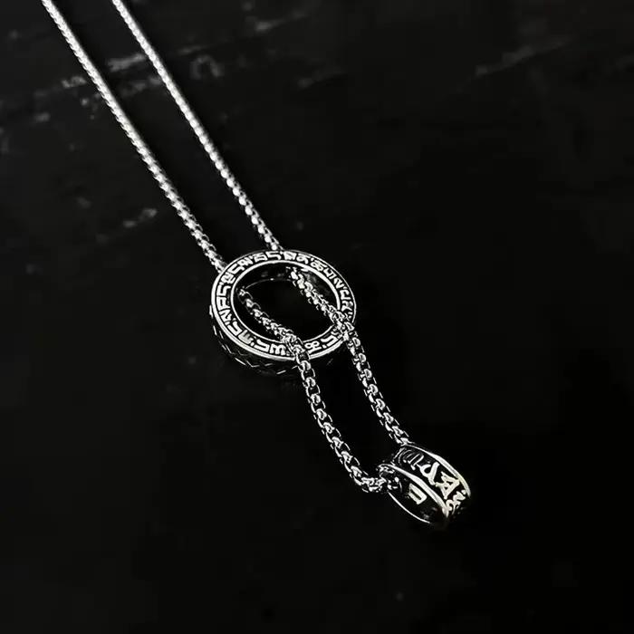 Collier pendentif vintage en argent Sterling 925 avec zirconium et diopside chromé pour femmes et hommes occasions spéciales bijoux mariage cadeaux de fête