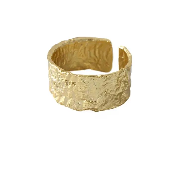 Bagues de mariage couleur argent anti-allergie