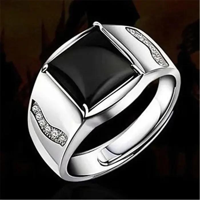 Bague en argent carillon 925 pour homme