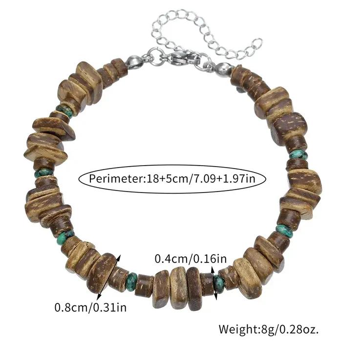 Bracelet élastique bohème pour homme