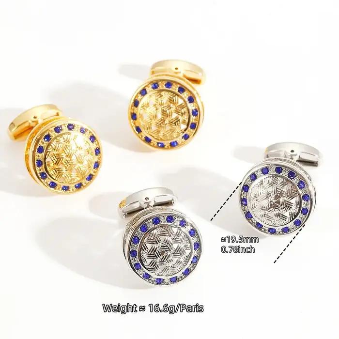 Boutons de manchette personnalisés pour hommes