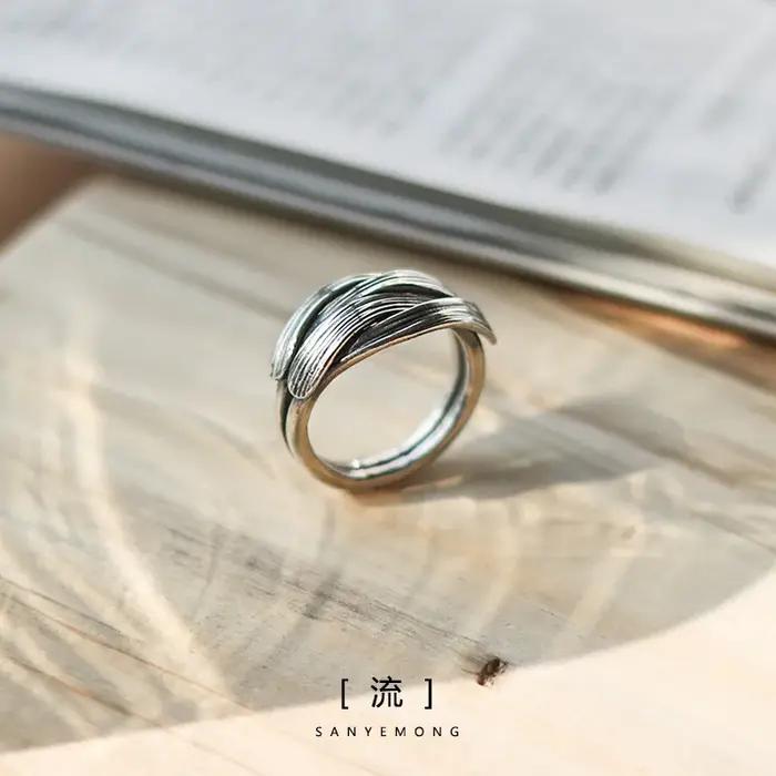 Bague Punk Gothique Rétro en Alliage de Zinc, Accessoire Rock Unisexe, Cadeau Unique pour Hommes Occasions Spéciales