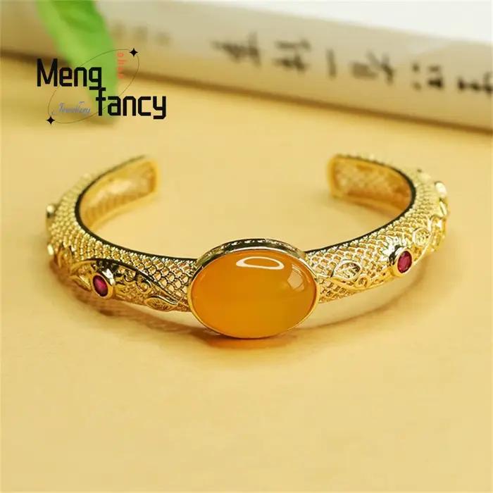 Bracelet en Agate Naturelle Calcaïdonie