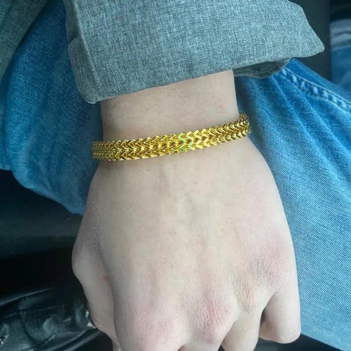 Bracelet de luxe en acier inoxydable pour hommes