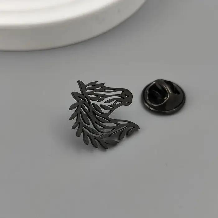 Broche cheval personnalisée de Style minimaliste européen et américain