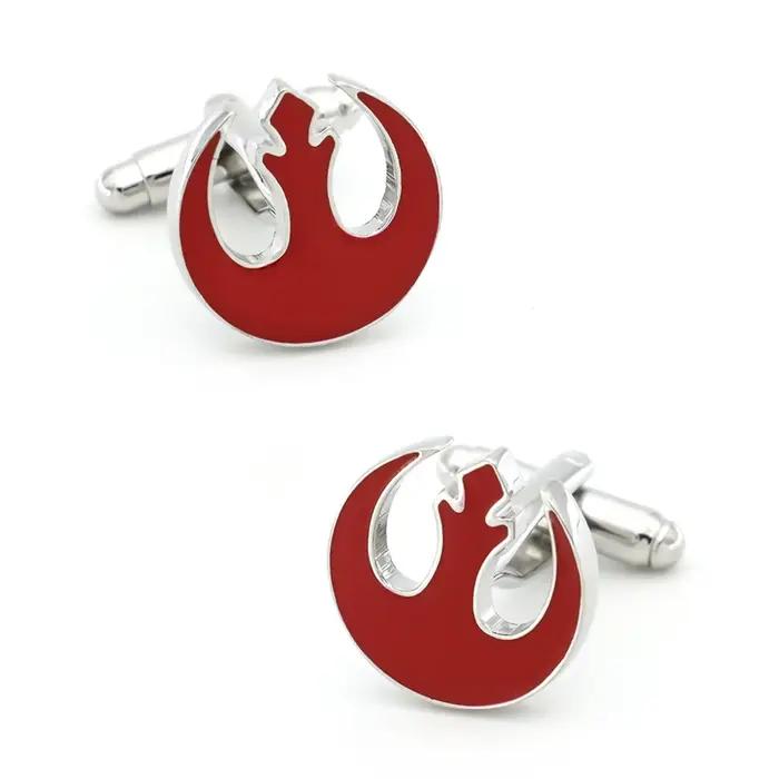Boutons de manchette étoile de conception de film pour hommes en cuivre plaqué or antique ou titane style classique à offrir pour événements formels et occasions spéciales